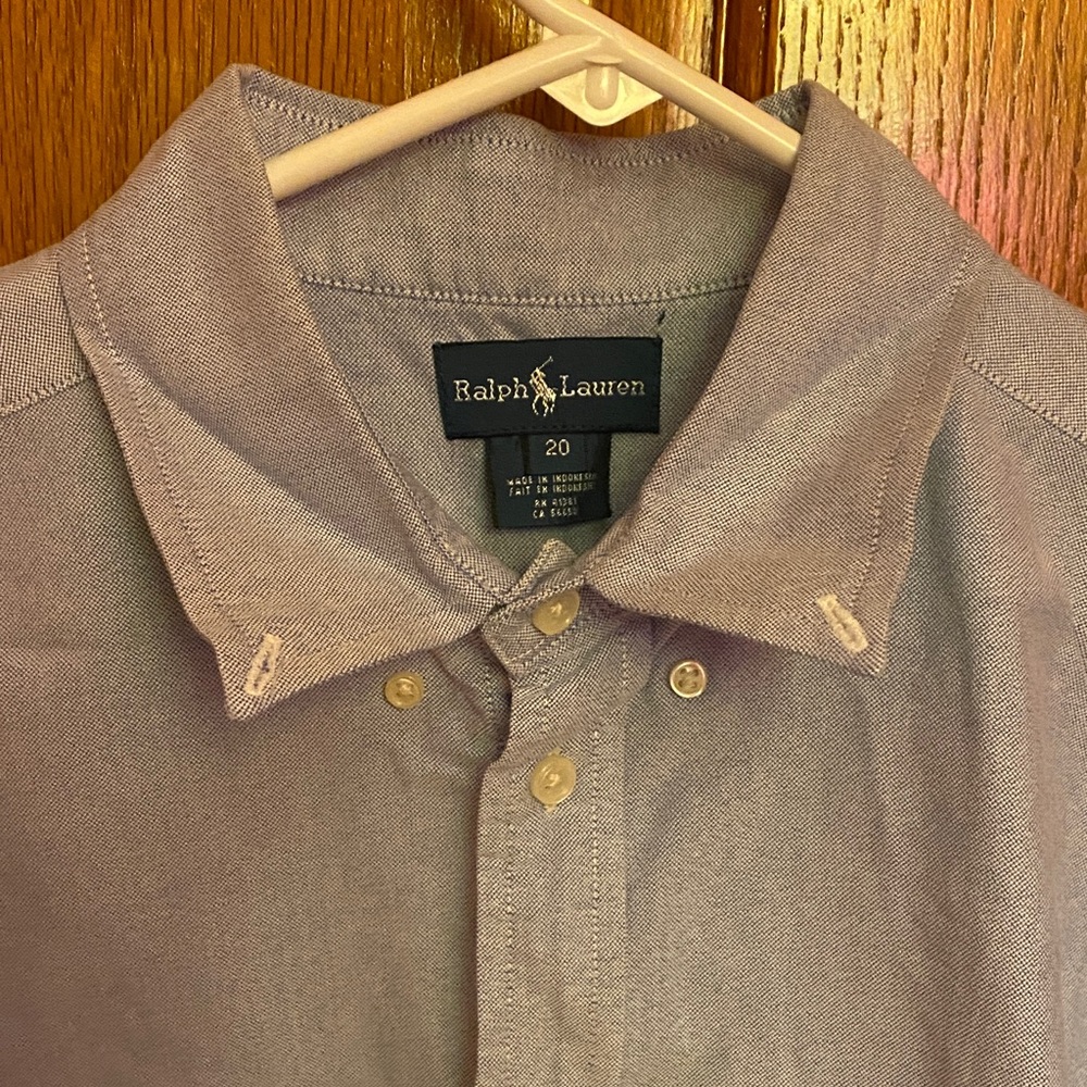 Ralph Lauren Men's Light Blue Button Down Shirt - Picture 4 of 8